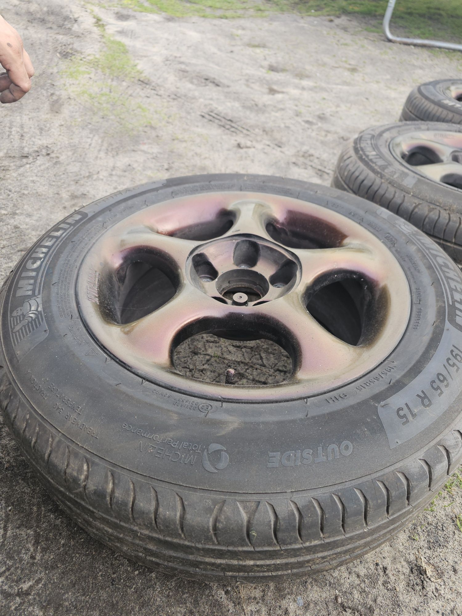 Opony michelin plus felgi