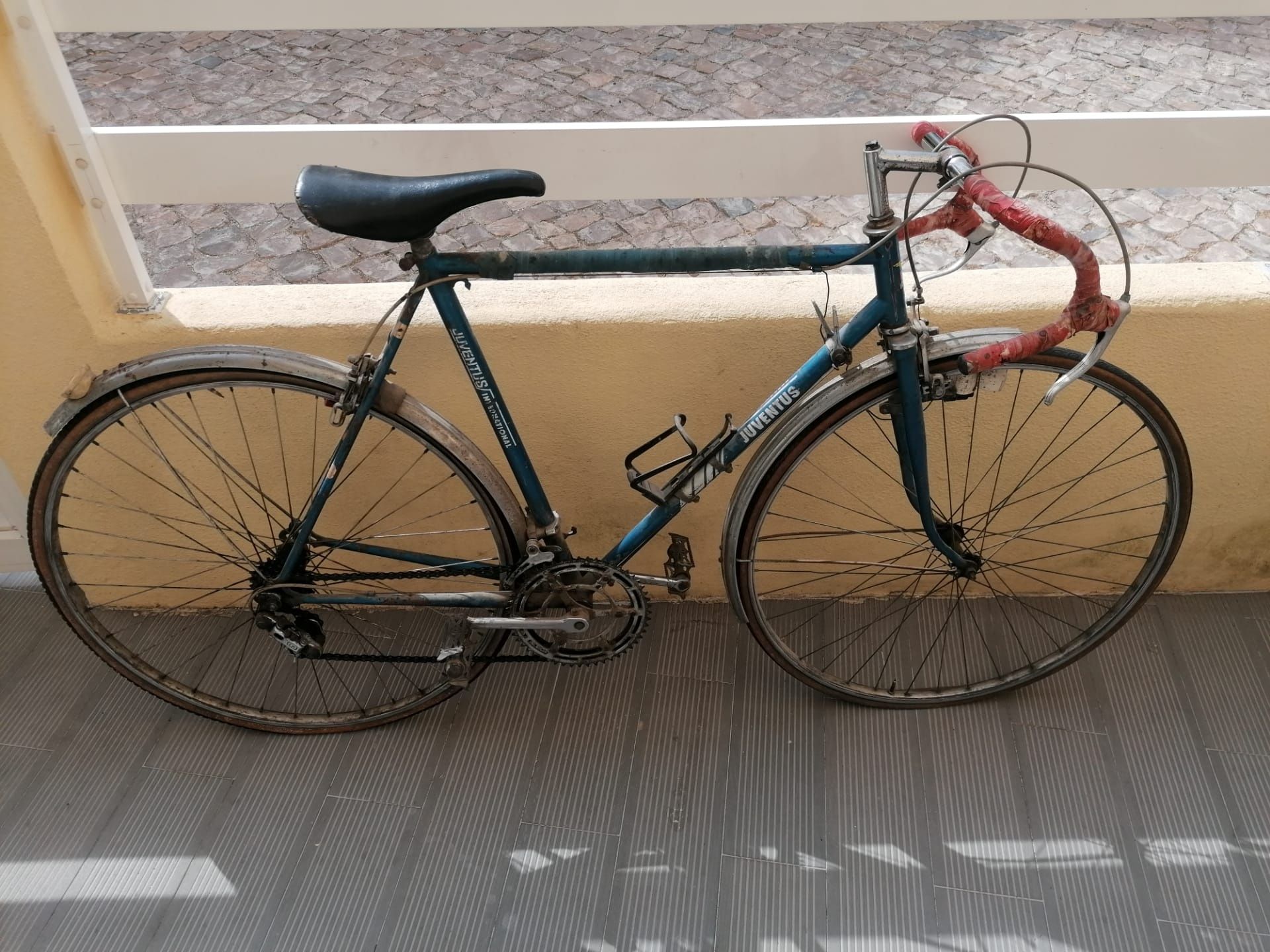 Bicicleta estrada antiga Juventus vintage