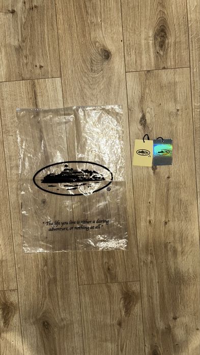 sweat corteiz com saco e etiquetas