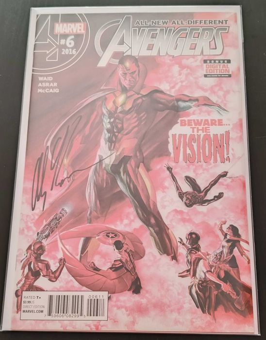 Lote BD US NOVO Assinado e Certificado por ALEX ROSS