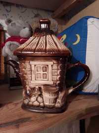 Чайник заварник керамический "домик"