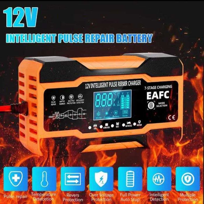 Автоматическое зарядное устройство для аккумуляторов 12V 12A