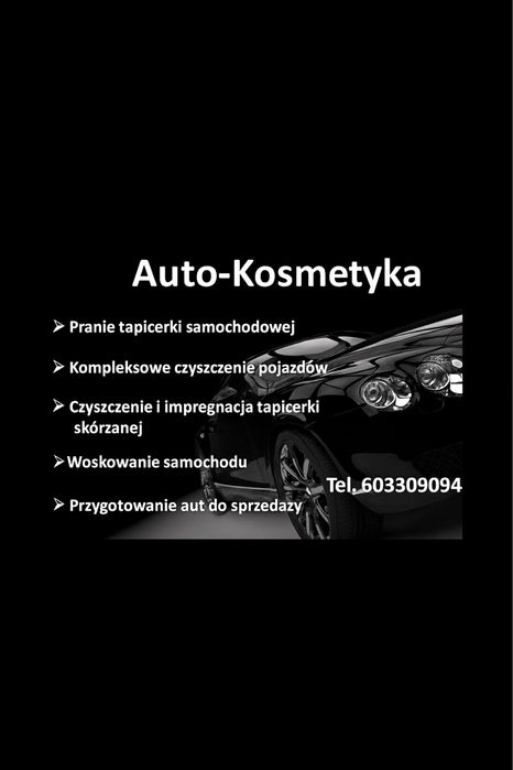 Auto Kosmetyka , Kompleksowe Czyszczenie Samochodów