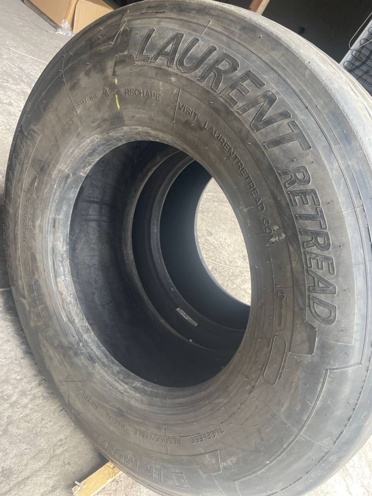 Грузовая резина Laurent 385/65 R22.5 б/у в хорошем состоянии