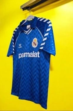 real Madrid away Jersey 1986 - tamanho XL