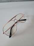 Okulary zerówki Brylove Rose Gold UV400 CAT 0 retro vintage