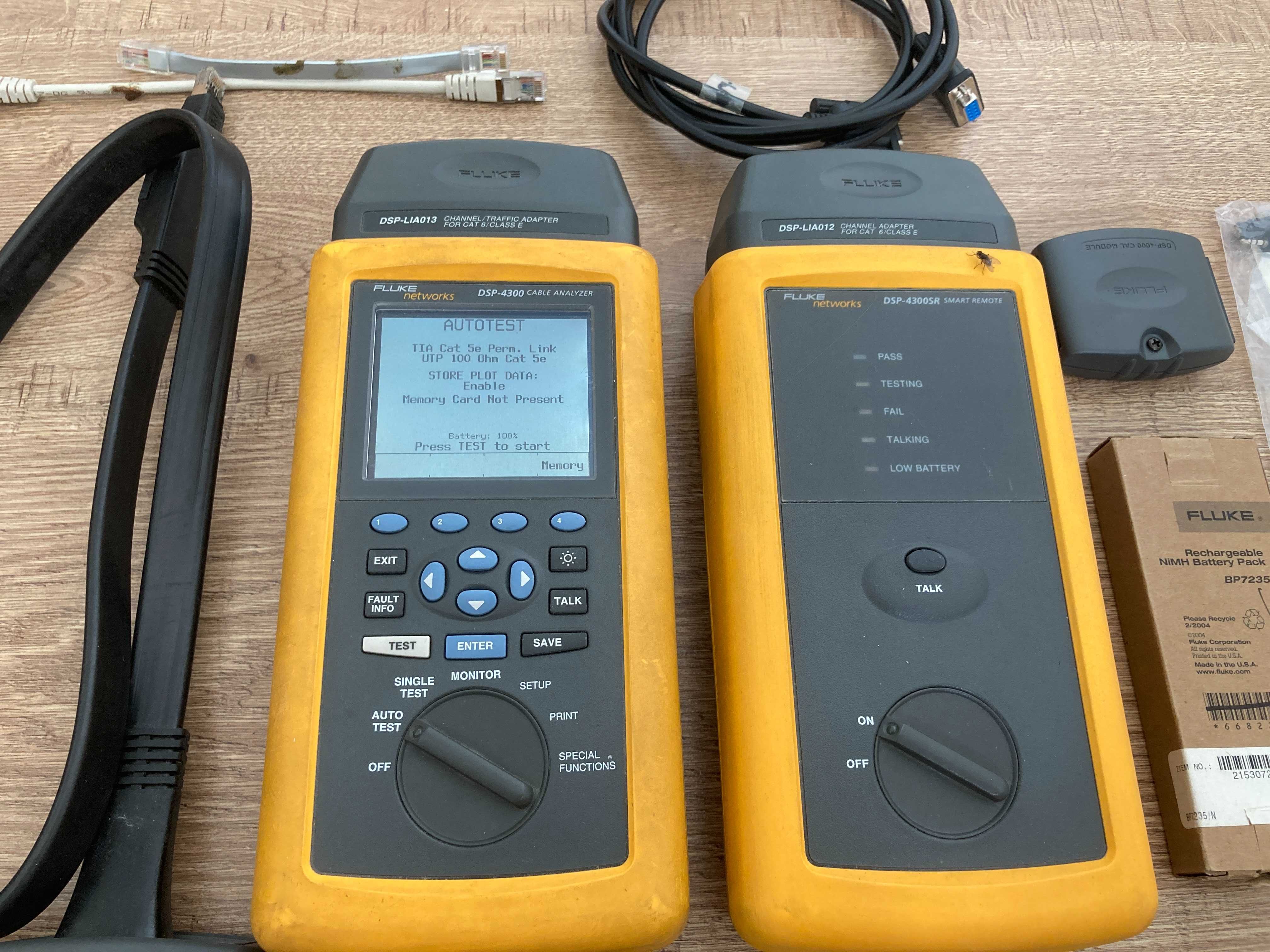 Fluke  DSP‑4300 CableAnalyzer