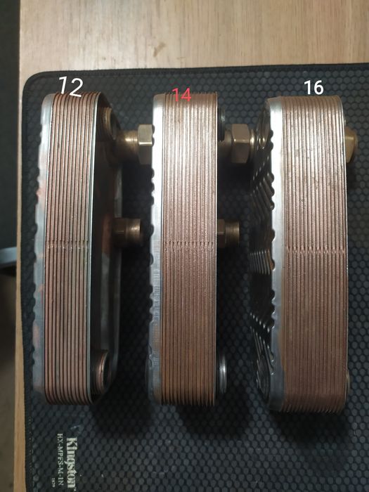 Теплообмінник HERMANN Habitat.Micra2.Eura.Vaillant.Baxi.