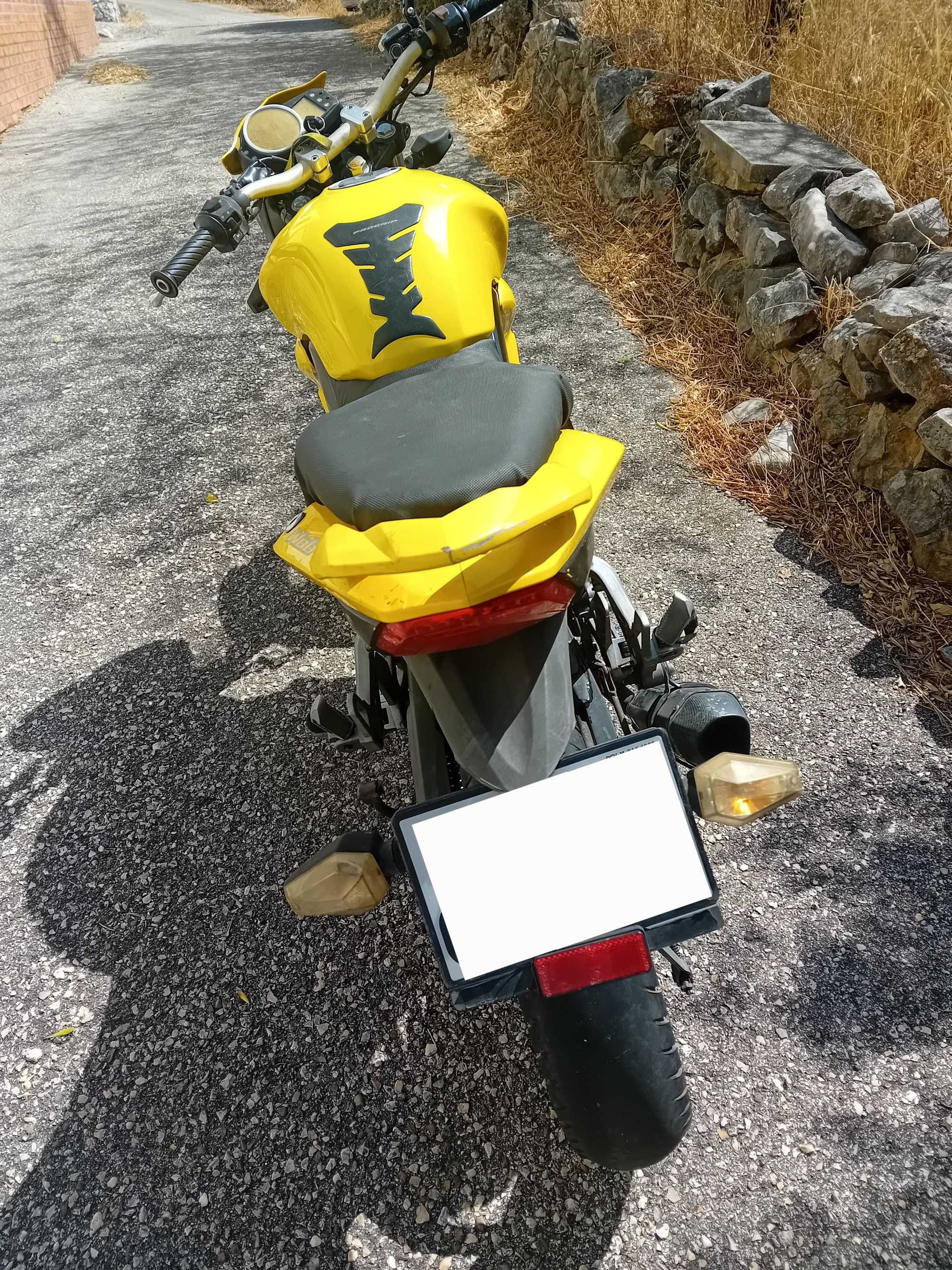 Sym wolf 125cc amarela