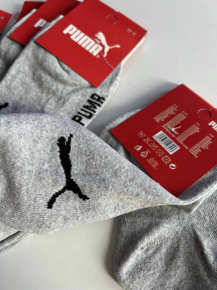 Komplet 8 par skarpetek bawełnianych Puma rozmiar 39-41