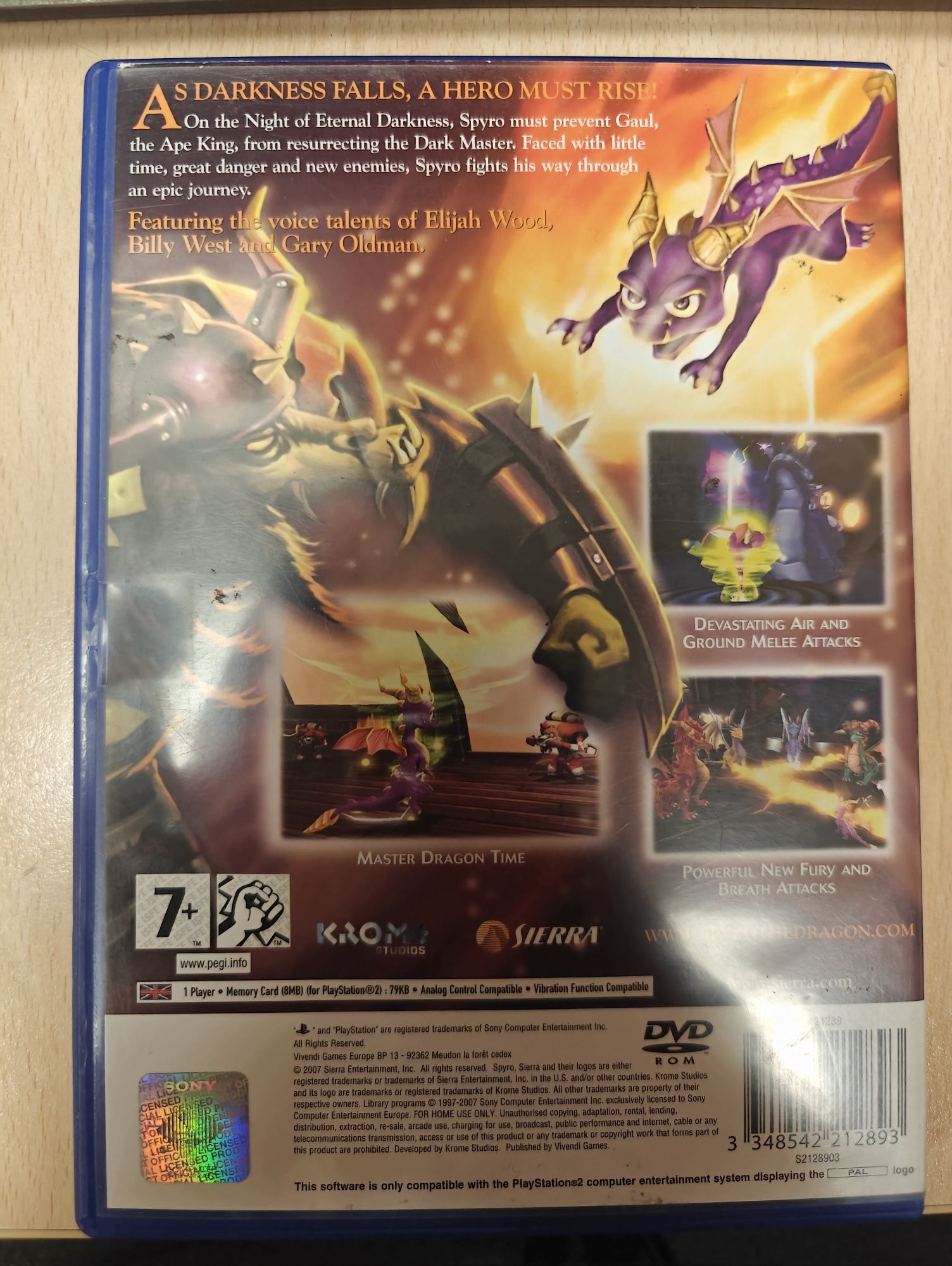 The legend of Spyro, the eternal Night - ps2