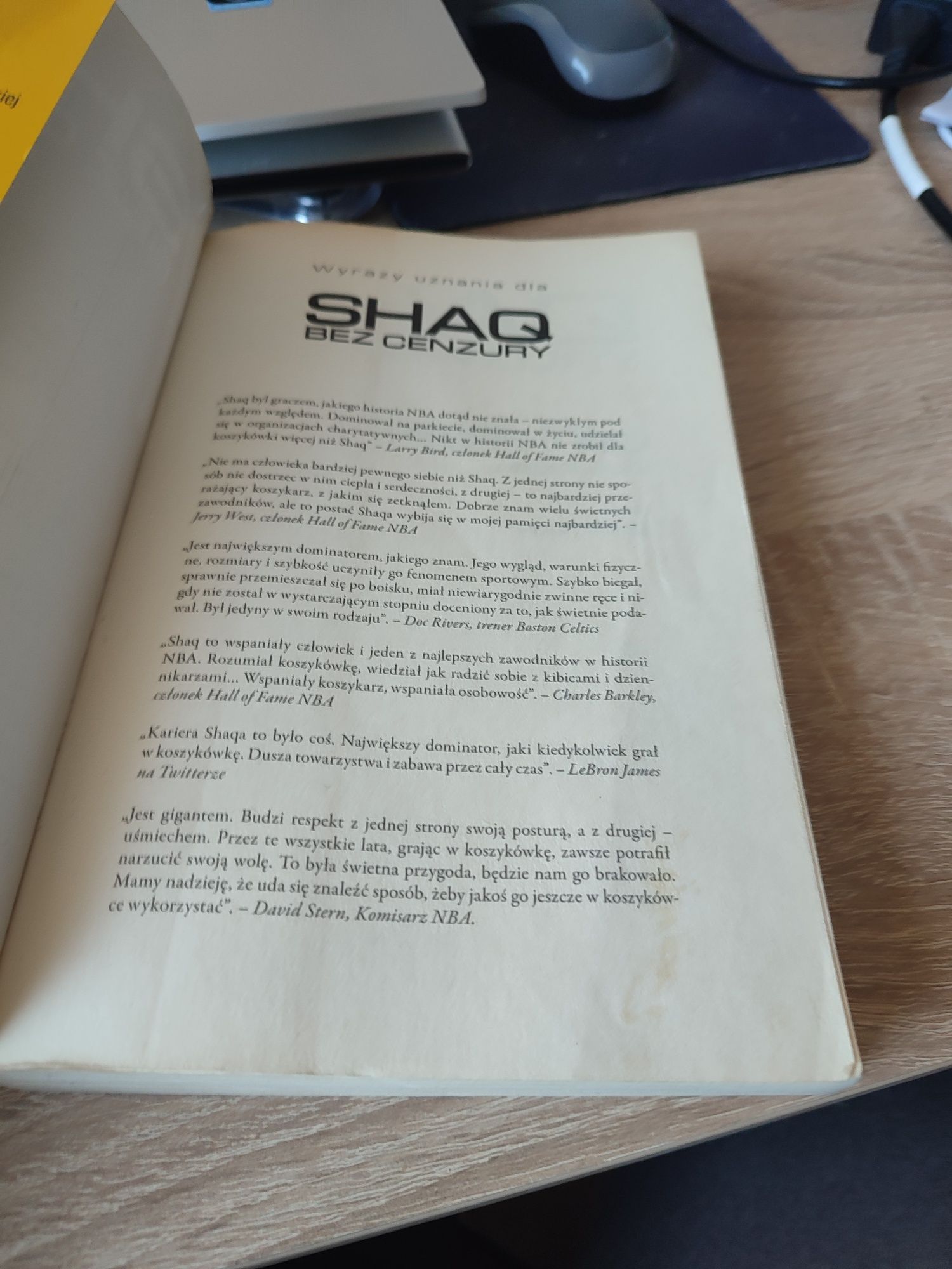 Książka Shaq bez cenzury