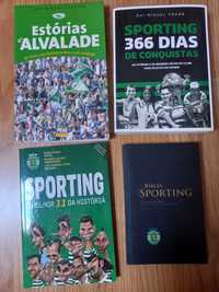 Livros Sporting. Estorias D'Alvalade, 366 dias de Conquistas, Biblia