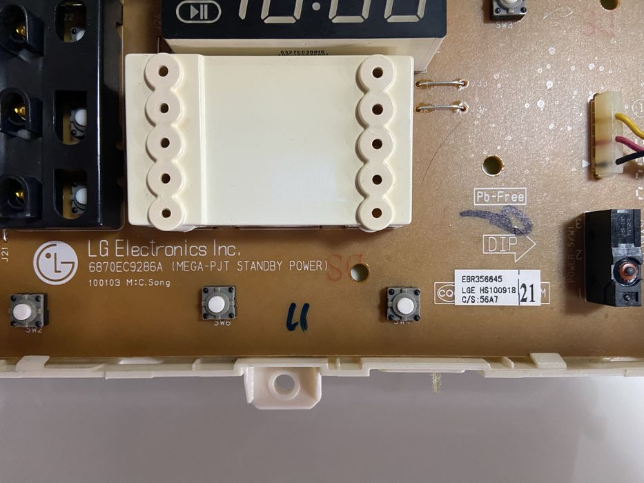 Módulo Máquina Lavar Roupa LG