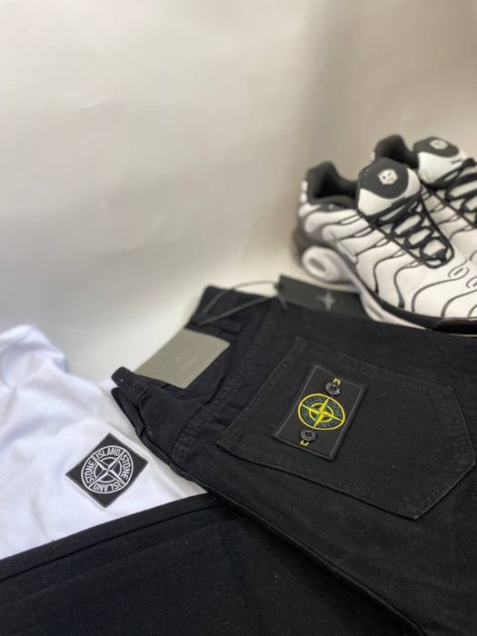 Штани,джинси,брюки Stone Island чорні