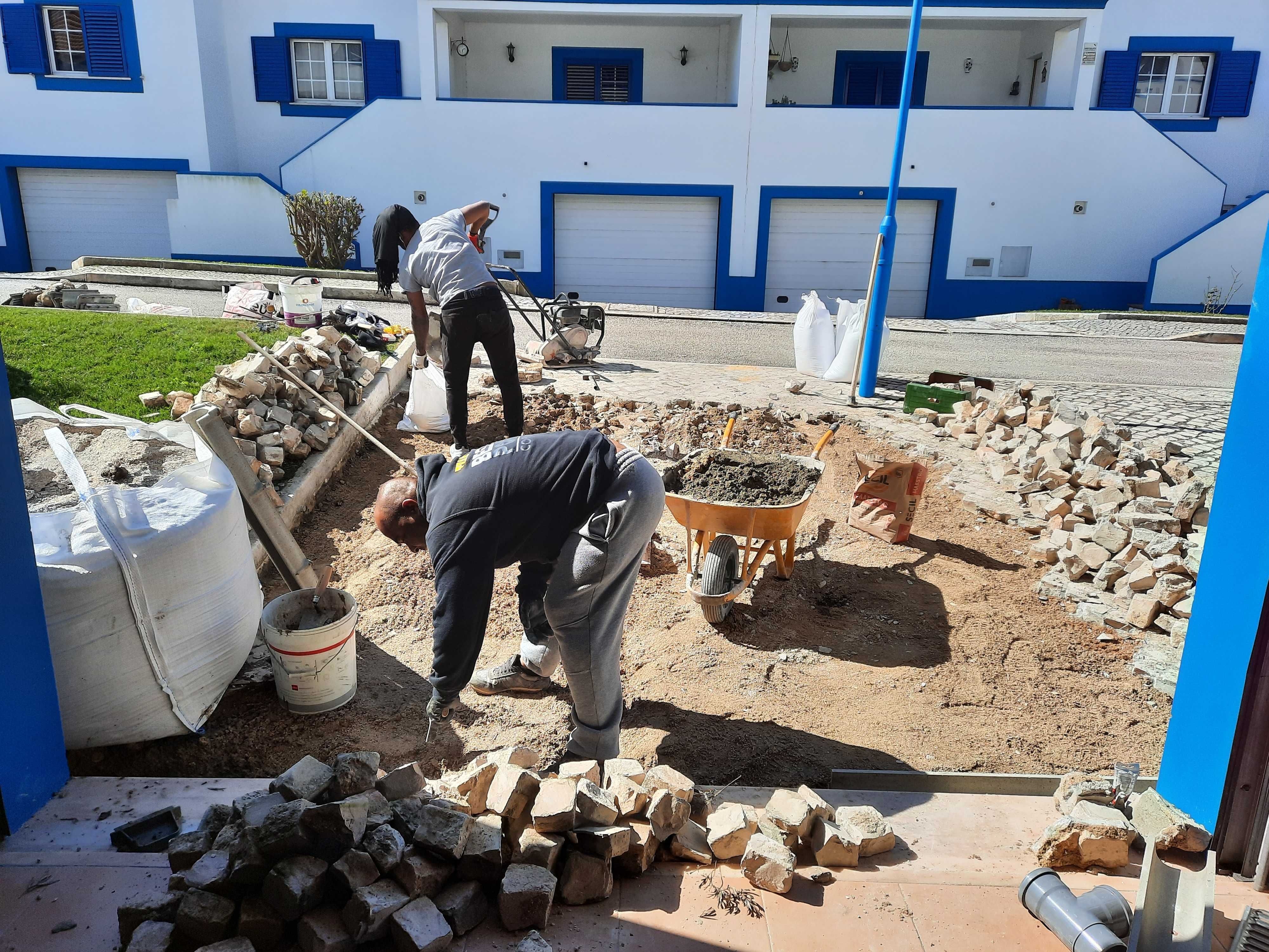 Execução e reparação de Calçadas