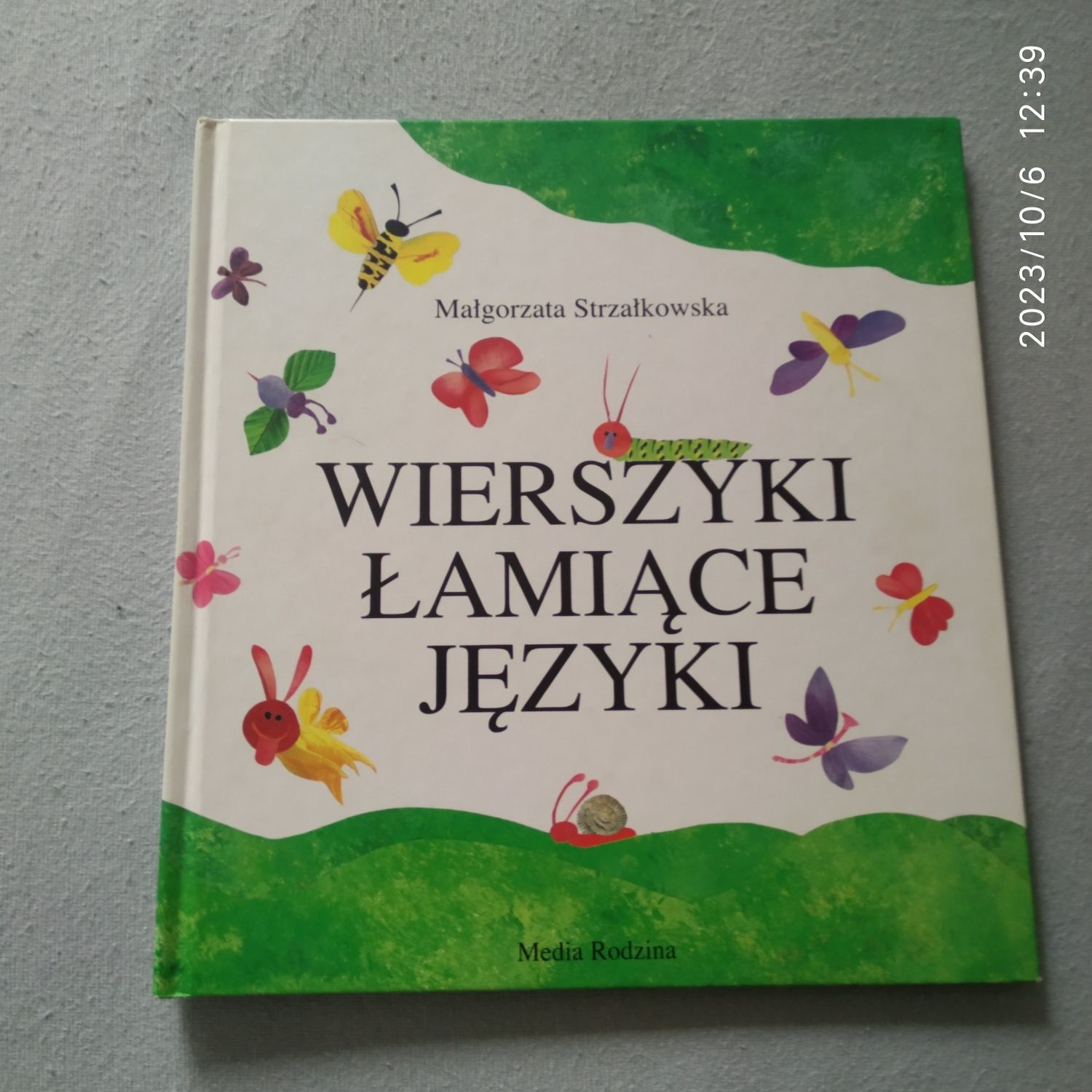 Dwie książki wiersze W. Chotomska i M. Strzałkowska