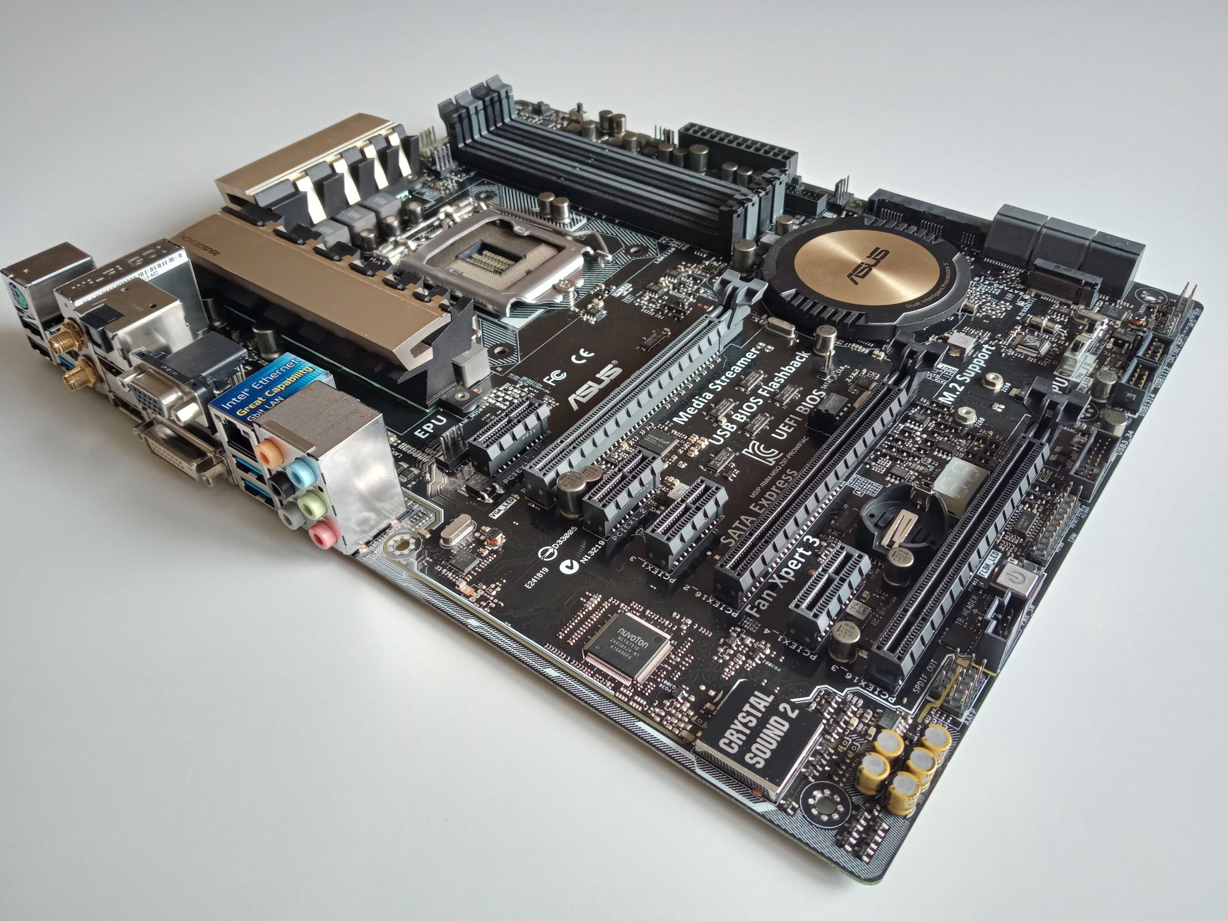 Płyta główna ASUS Z97-PRO WiFi ac, DDR3, PCIe3.0, USB3.0, SATAIII, M.2