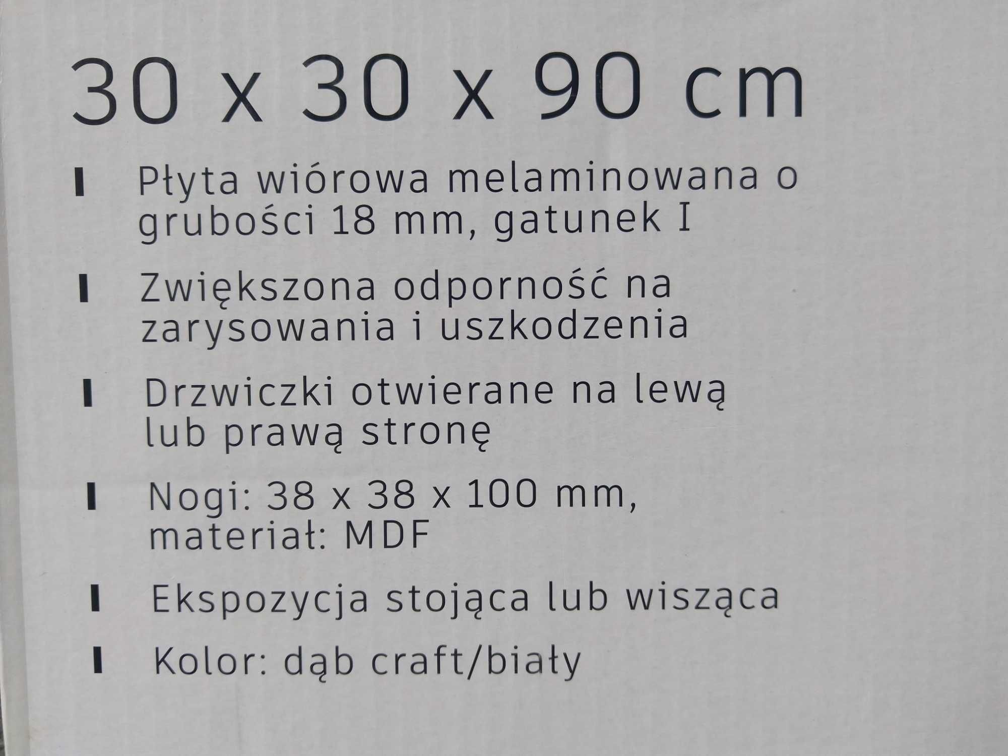 NAJTANIEJ Szafka Łazienkowa Słupek Łazienkowy Szuflada