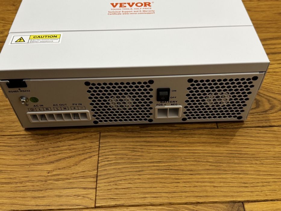 Гібридний інвертор VEVOR EML3500-24L | 3500 Вт 24В