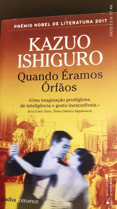 Quando Éramos Órfãos - Kazuo Ishiguro - portes grátis