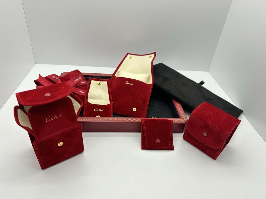 Оригінальні траспортні мішочки Cartier Картьє.