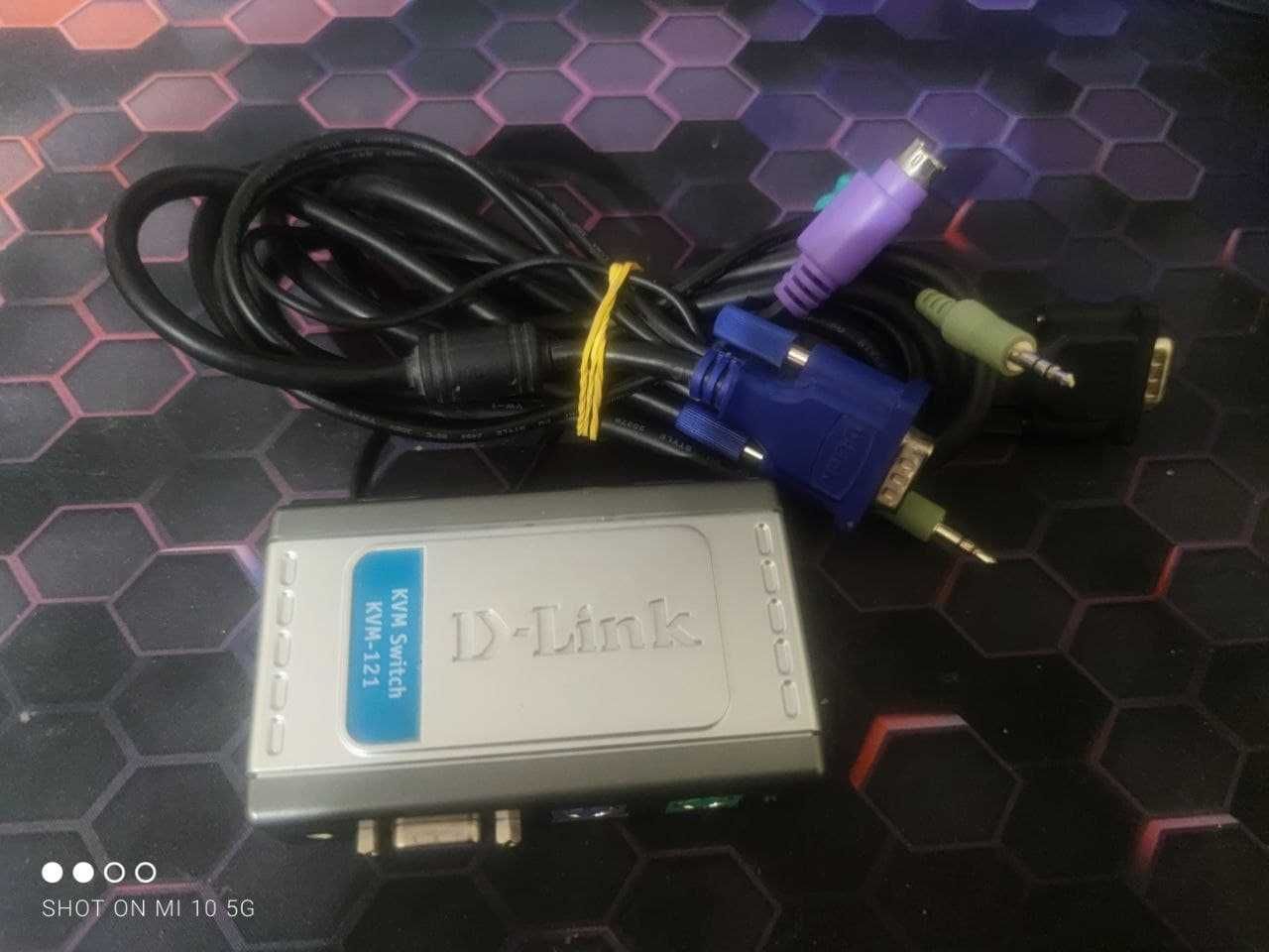 KVM переключатель D-Link KVM-121