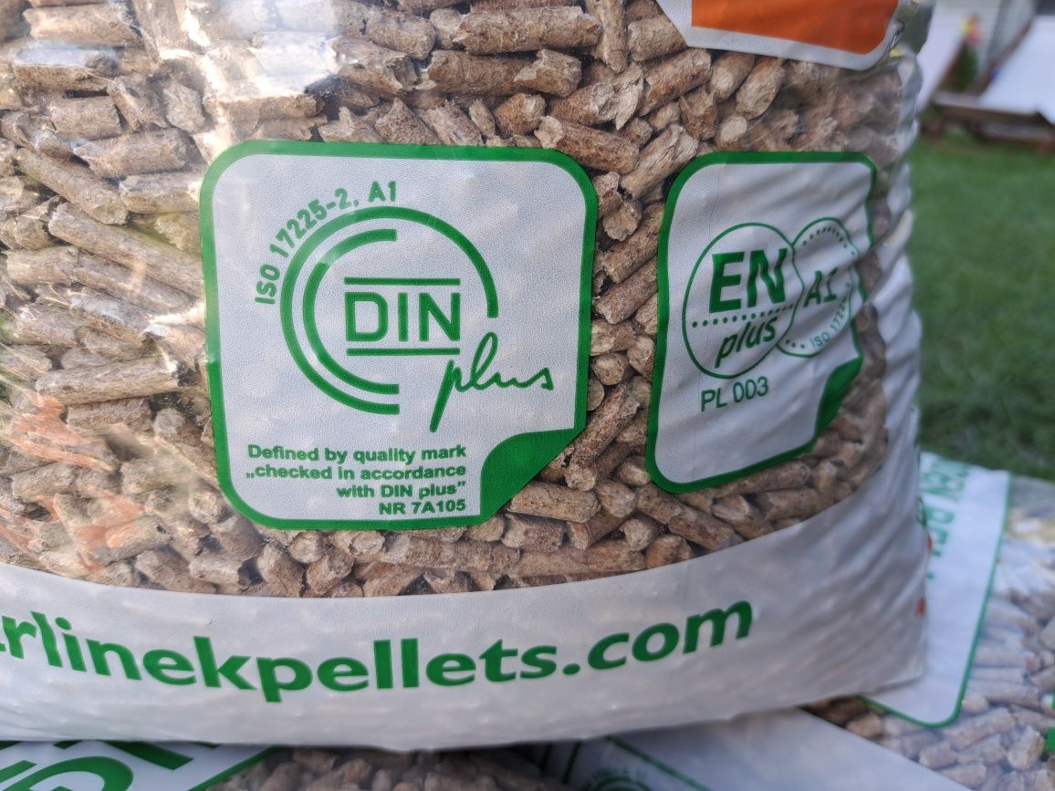 Pellet drzewny 6mm Barlinek - DIN plus - En plus A1 - Transport !