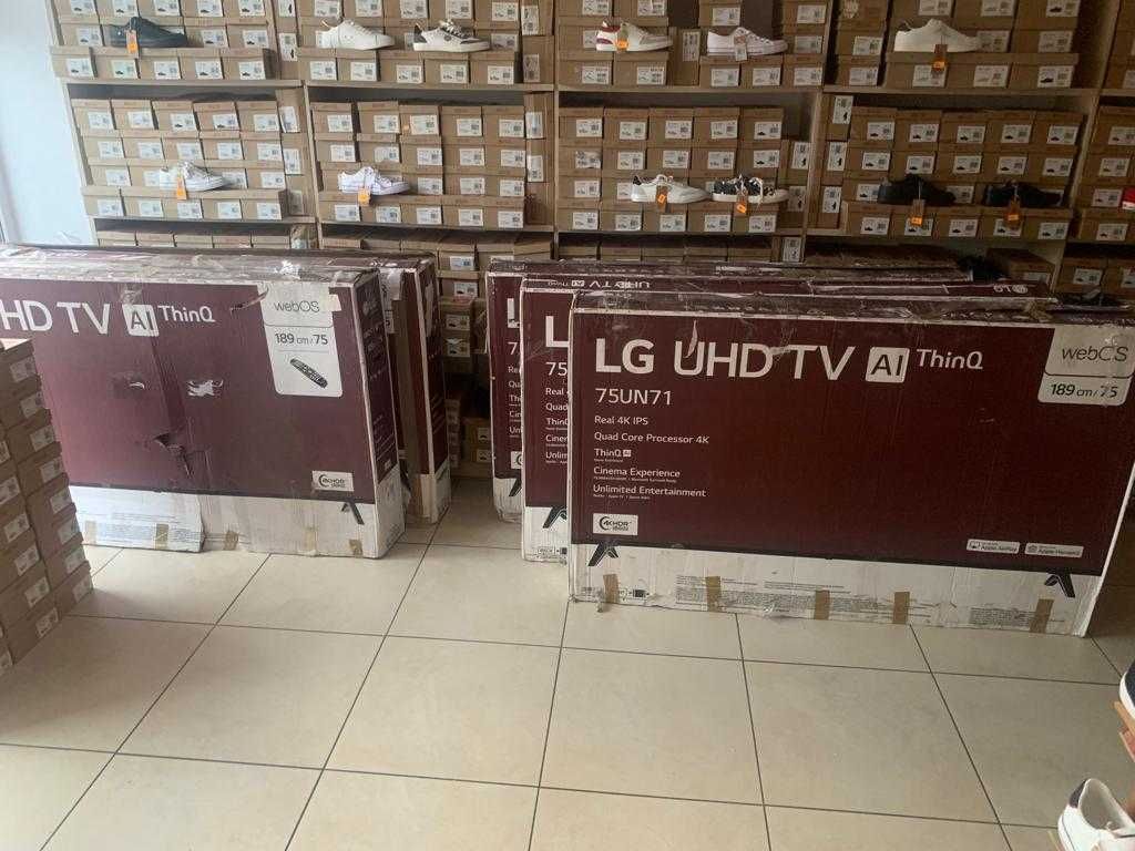 Telewizory LG 75 cali nowe w kartonach