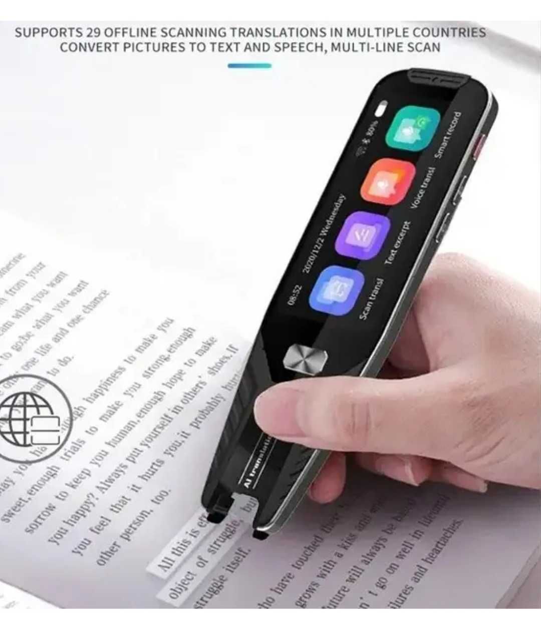 Переводчик ручка-сканер Boeleo S8 Scanning Translation Pen,134 языка