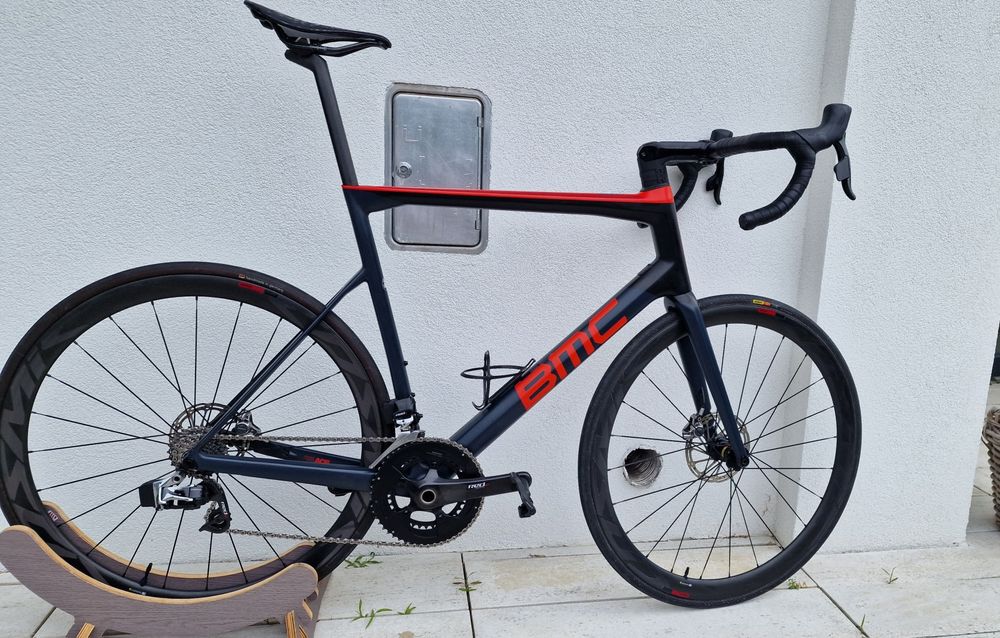 Rower szosowy BMC teammachine SLR 01 disc full sram red etap r.61