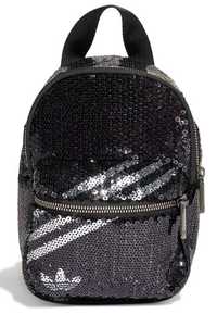 Mini plecak plecaczek ADIDAS Backpack z cekinami