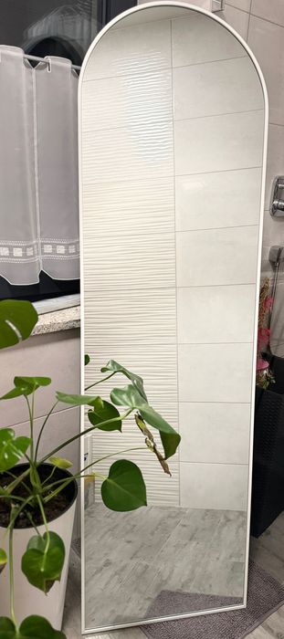 Lustro Białe Stojące