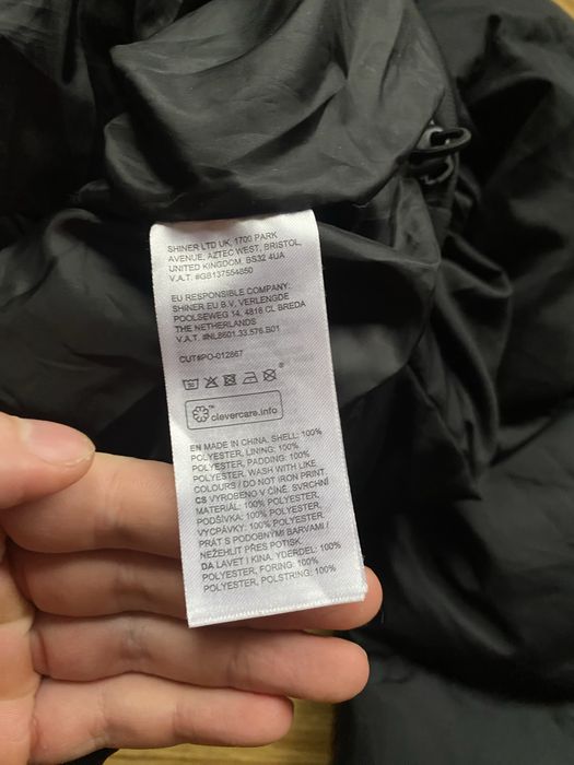 Ciepła męska czarna kurtka Santa Cruz sk8 rap y2k bez kaptura oversize