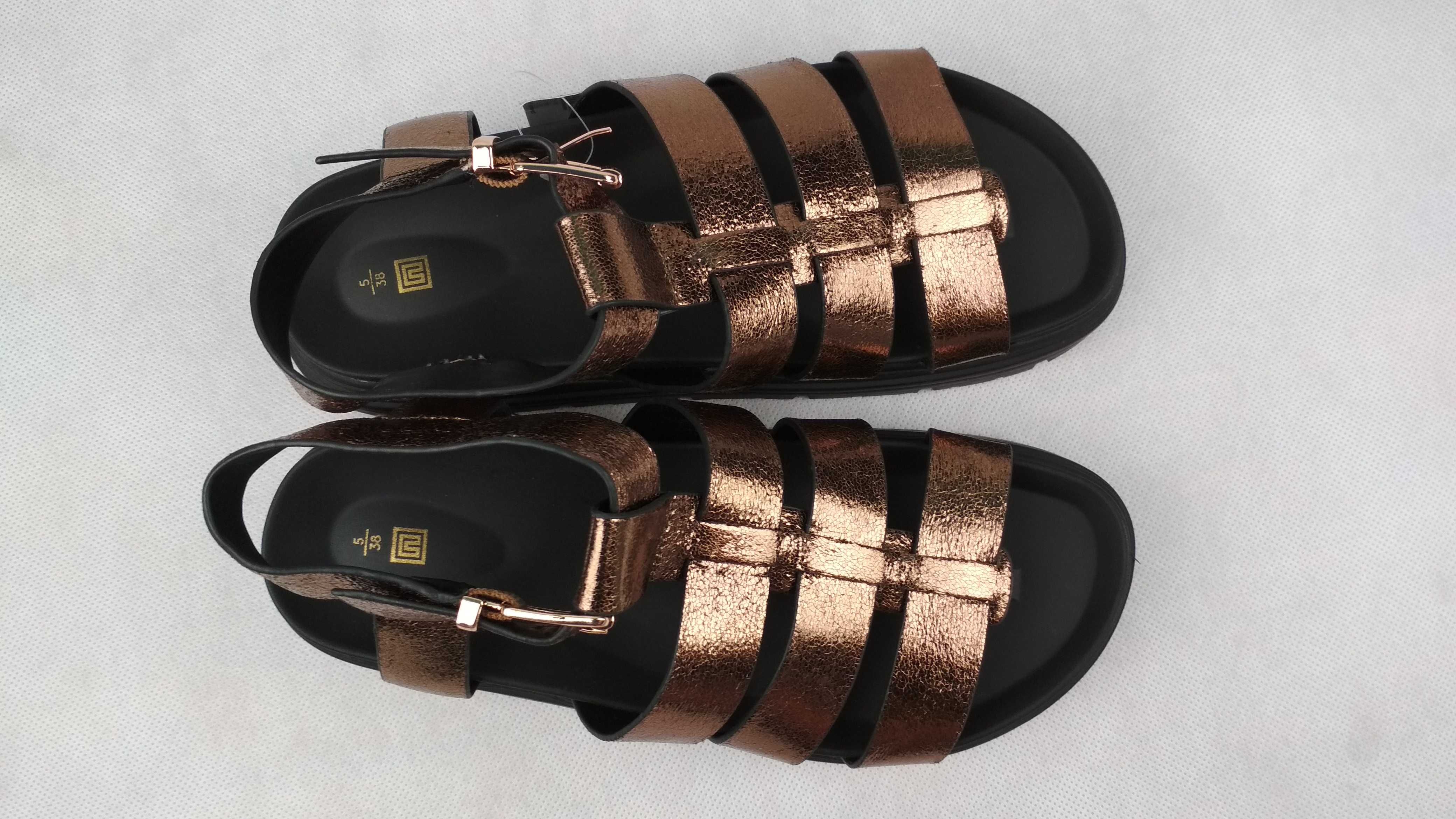 NEXT Forever Comfort Chunky Gladiator Klapki Sandały Na Platformie 38