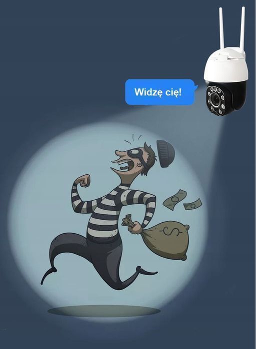 Kamera Obrotowa Zewnętrzna Full HD na kartę SIM GSM