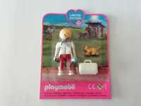 Playmobil - Pack Figura Médico + Mala + Gato (Novo e Selado)
