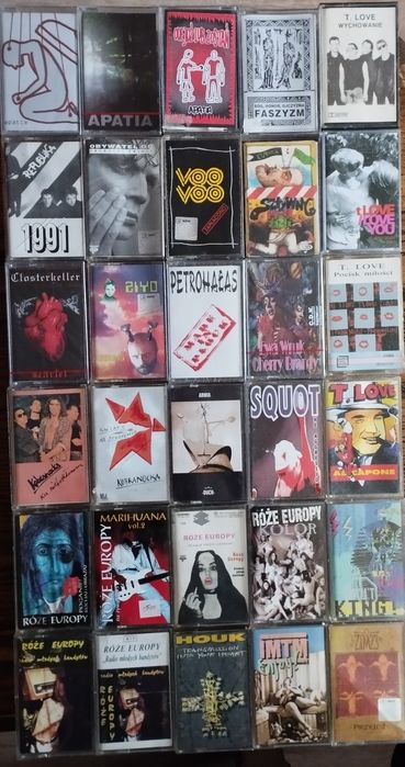 Kasety polskie i zagraniczne