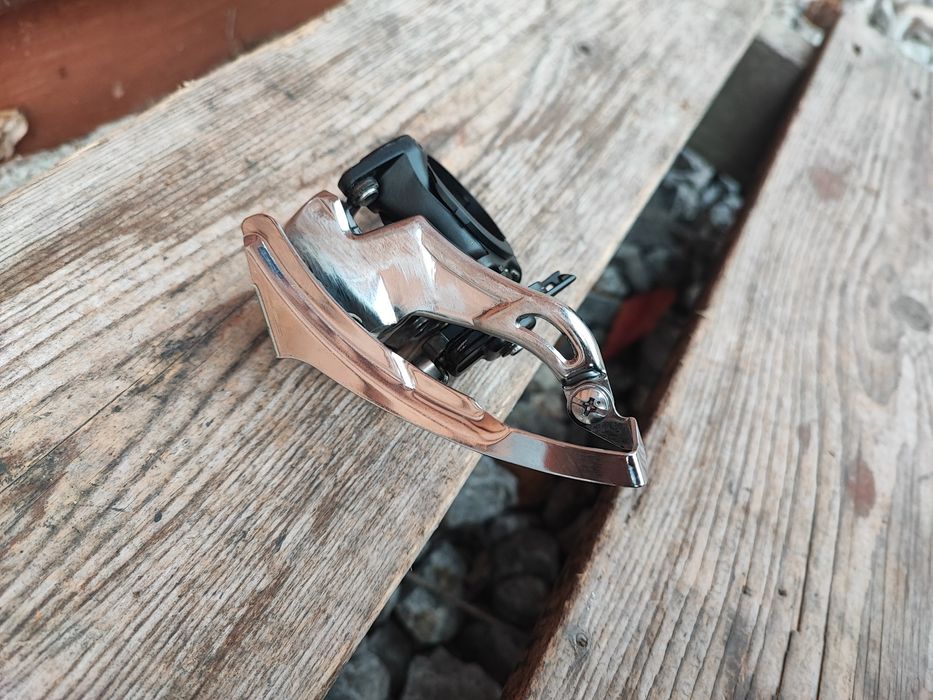 Przednia przerzutka rowerowa Shimano Deore M510 34.9 31.8 Retro MTB