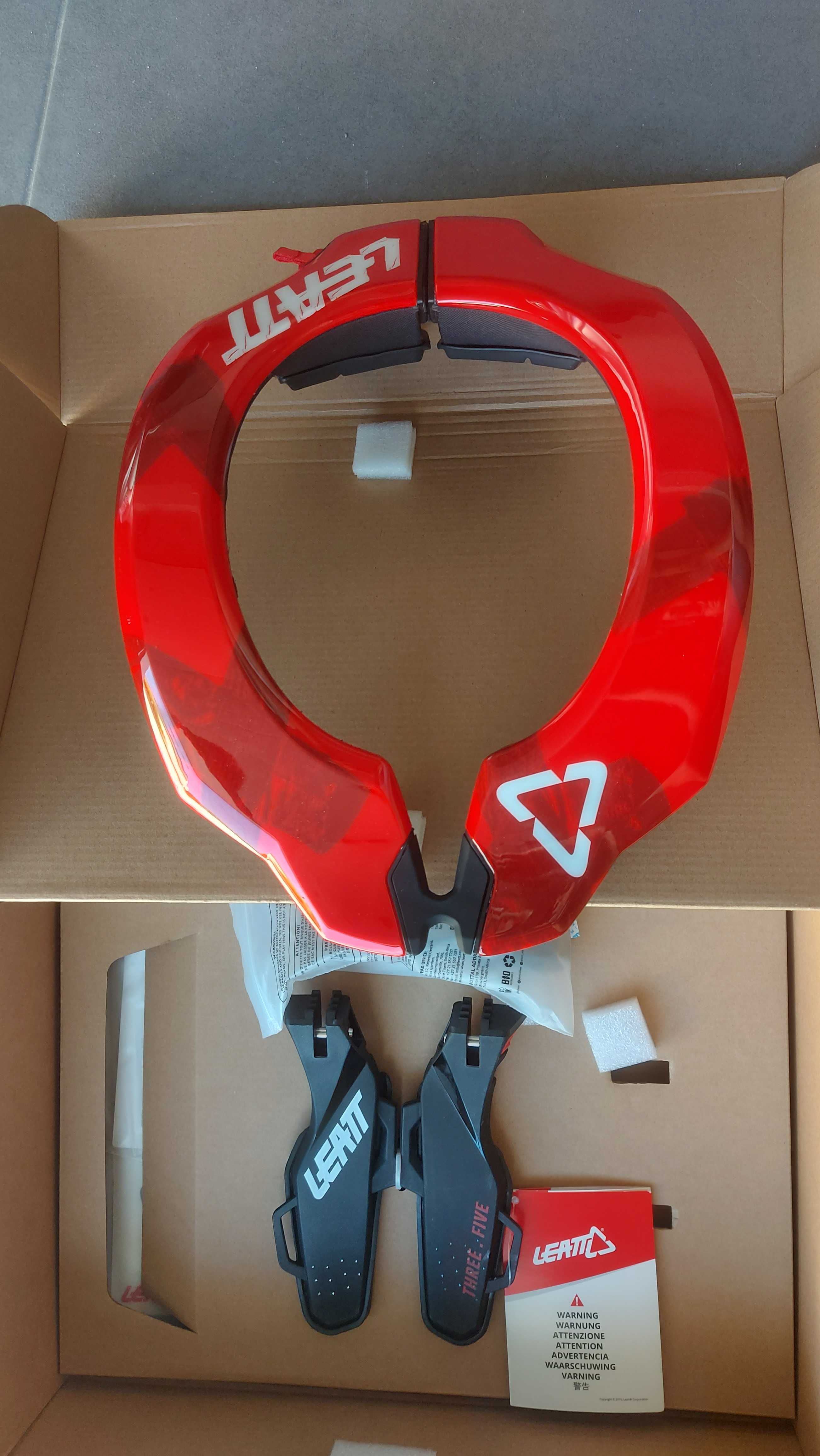 Neck Brace Leatt 3.5 - Vermelho(RED)- L/XL