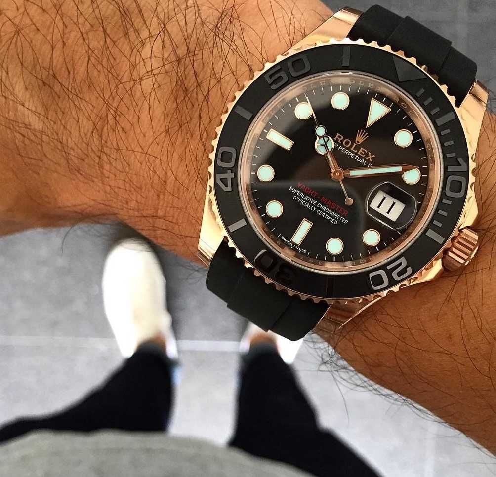 Rolex Yacht-Master 40mm рожеве золото