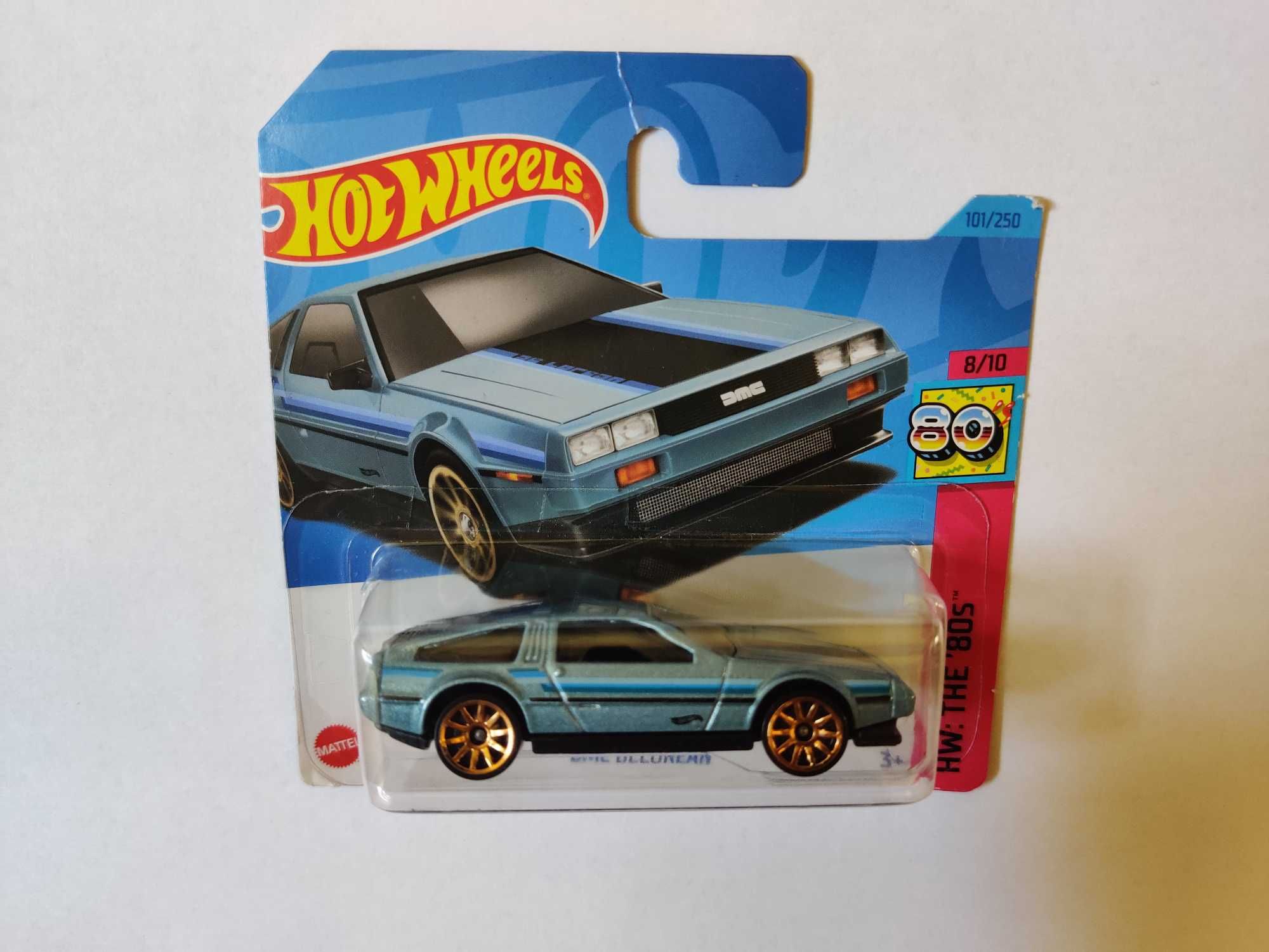 Hot Wheels DMC DeLorean HW: The '80s 8/10 101/250 HKG84 Хот Вілз Вилз