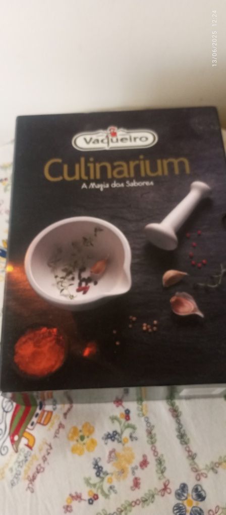 Livro de culinária "Vaqueiro Culinarium" 2 volumes