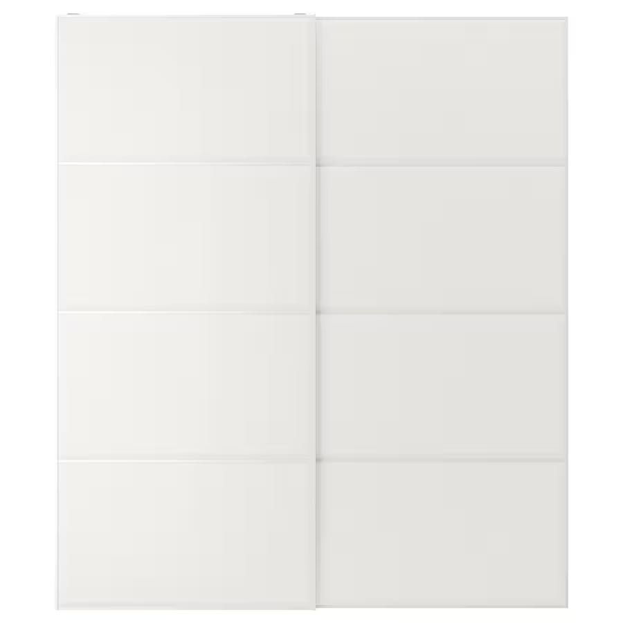 TJÖRHOM/PAX Szafa z drzwiami przesuwnymi, biały, 150x236x60cm