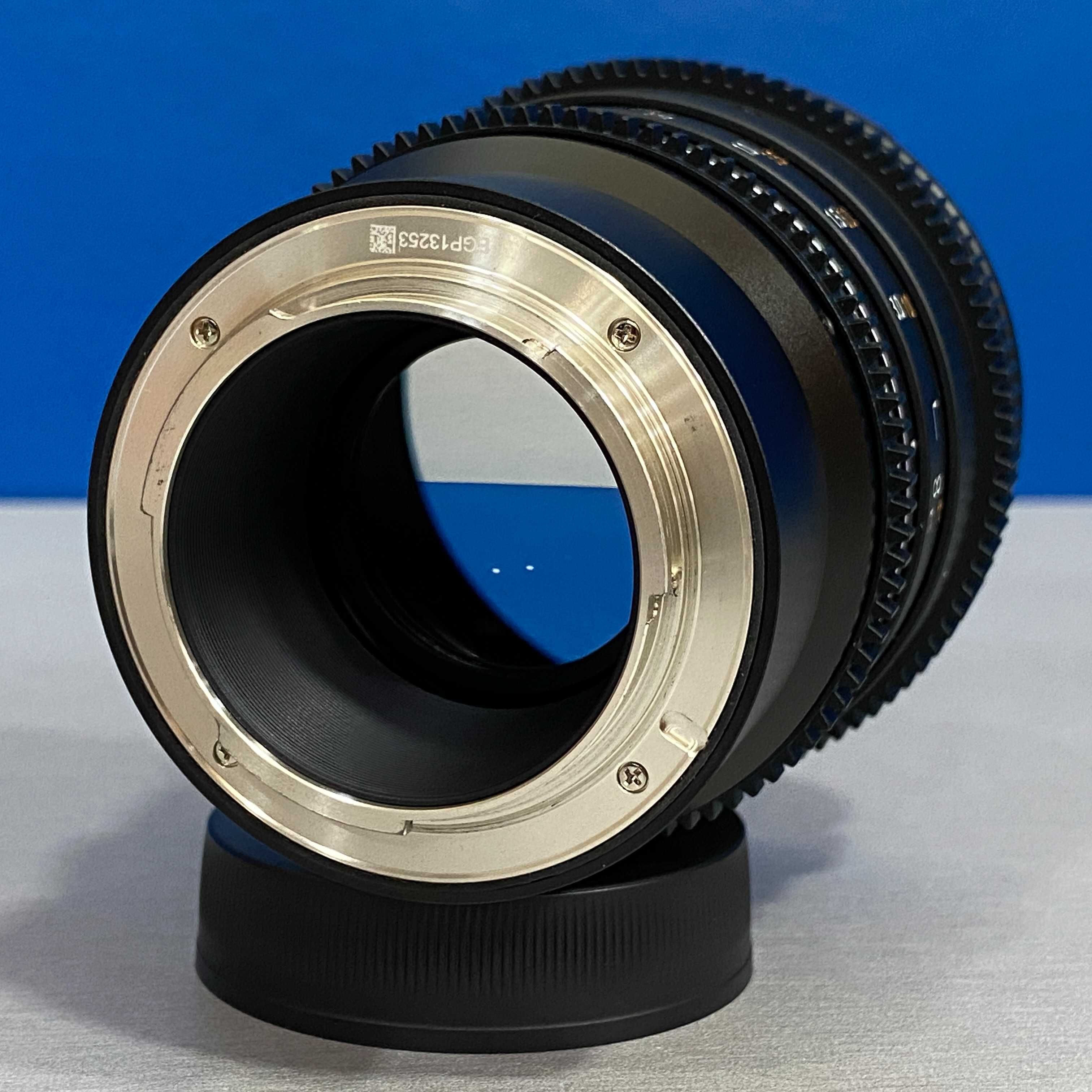 Samyang 50mm T1.5 VDSLR MK2 Cine (Sony FE) - 3 ANOS DE GARANTIA