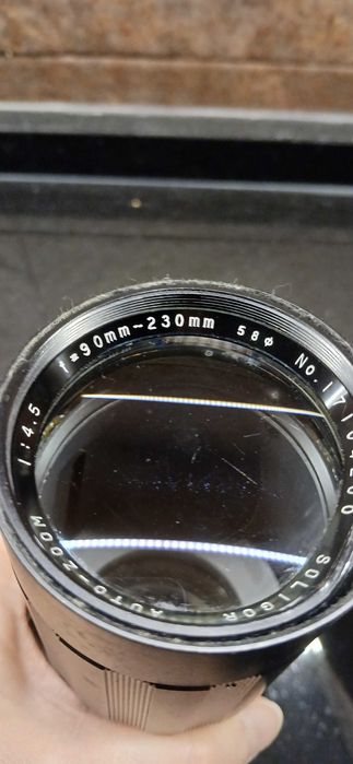 Teleobjetiva Soligor 90-230 mm