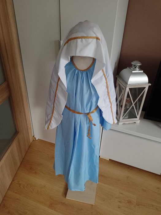 NOWY strój karnawałowy MARYJA MARYI jasełka kostium 98/104 (5)