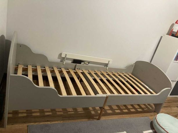 Łóżko Ikea Trogen+stelaż +materac nowy