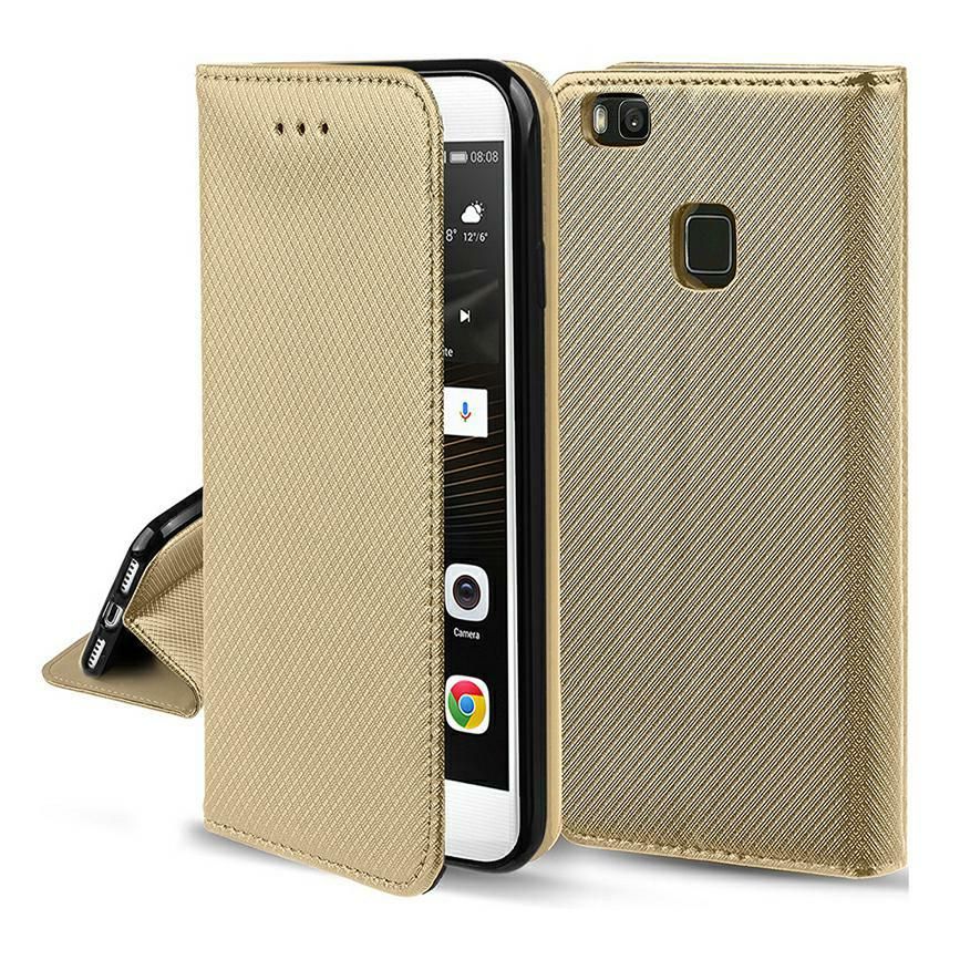 Magnetyczne Etui Case Do Moto E7 Power Złote
