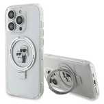 Etui Karl Lagerfeld Ring Stand Karl&Choupettte MagSafe na iPhone 15 Pr